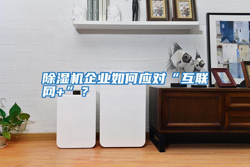 除濕機企業如何應對“互聯網+”?