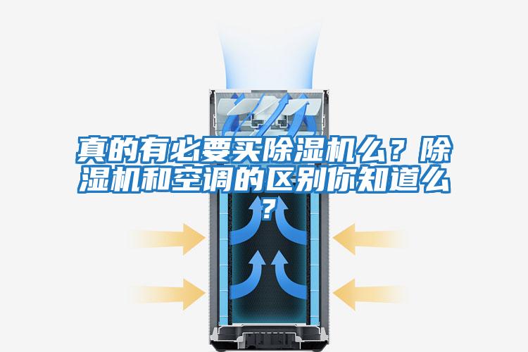 真的有必要買除濕機(jī)么?除濕機(jī)和空調(diào)的區(qū)別你知道么?