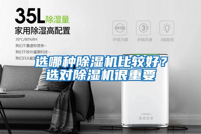 選哪種除濕機比較好？選對除濕機很重要