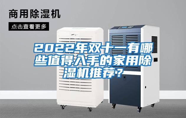 2022年雙十一有哪些值得入手的家用除濕機(jī)推薦?