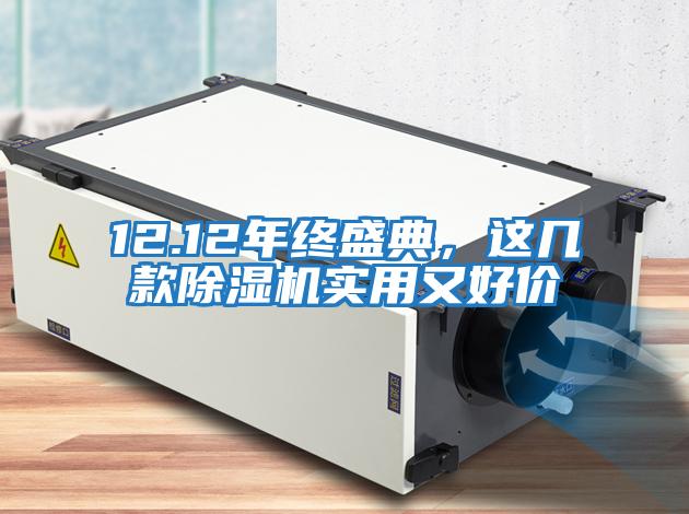 12.12年終盛典，這幾款除濕機實用又好價