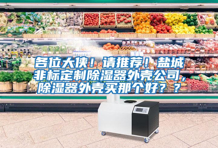 各位大俠！請推薦！鹽城非標(biāo)定制除濕器外殼公司，除濕器外殼買那個(gè)好？？