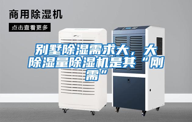 別墅除濕需求大,大除濕量除濕機(jī)是其“剛需”