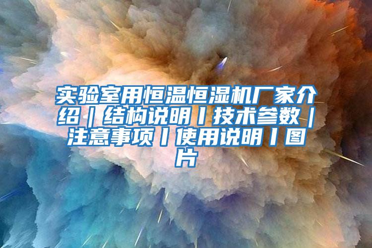 實(shí)驗(yàn)室用恒溫恒濕機(jī)廠家介紹|結(jié)構(gòu)說(shuō)明丨技術(shù)參數(shù)|注意事項(xiàng)丨使用說(shuō)明丨圖片