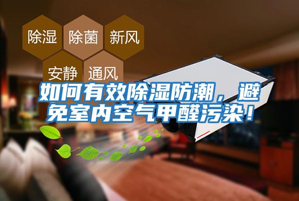 如何有效除濕防潮，避免室內(nèi)空氣甲醛污染！