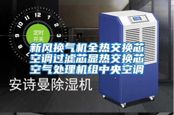 新風換氣機全熱交換芯空調(diào)過濾芯顯熱交換芯空氣處理機組中央空調(diào)