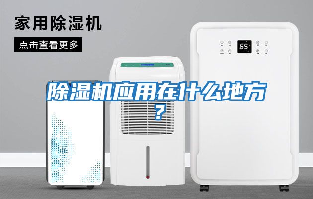 除濕機應用在什么地方？