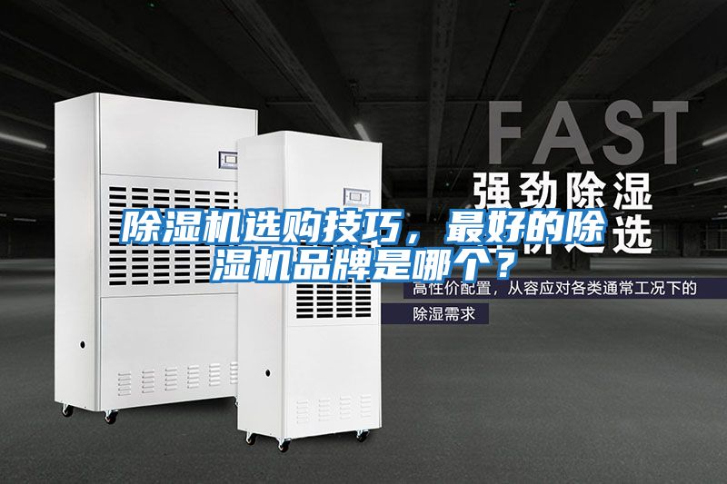 除濕機選購技巧，最好的除濕機品牌是哪個？