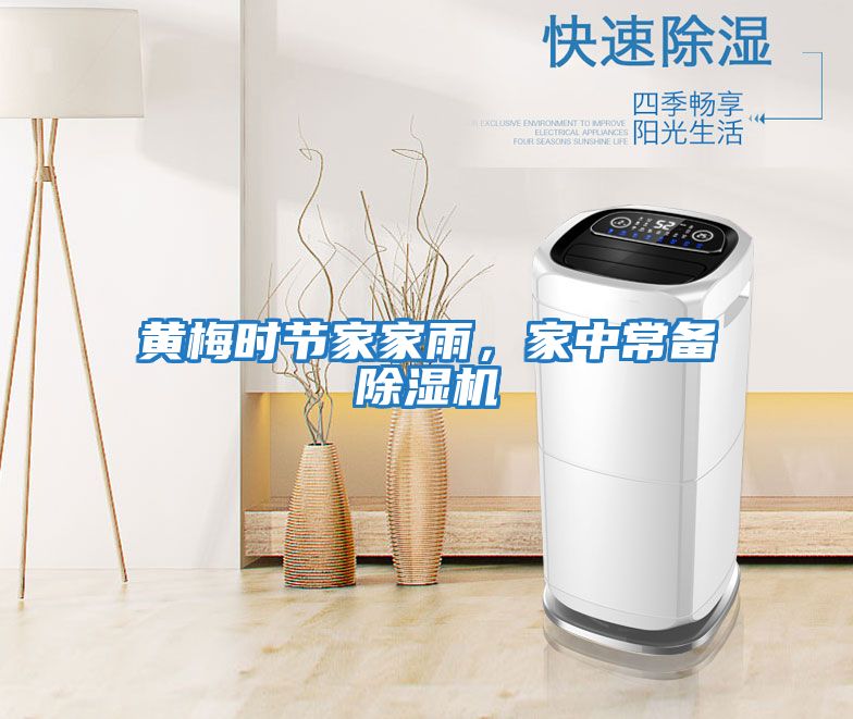 黃梅時節(jié)家家雨，家中常備除濕機(jī)